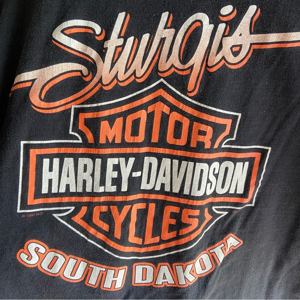 Vintage 90’s Harley Davidson x Sturgis Biker Tee - Picture 3 of 8